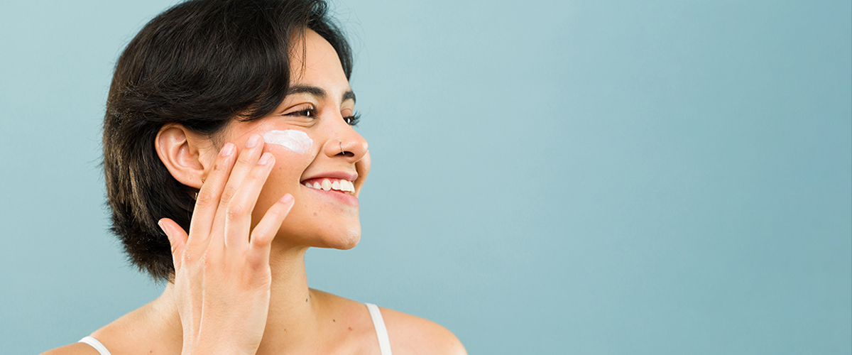 moisturising baby skin