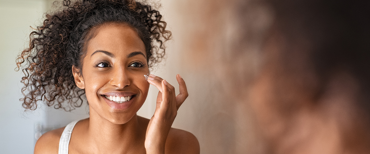 moisturising baby skin