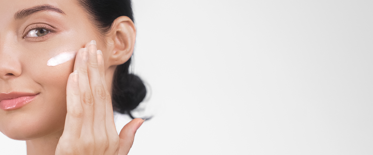 moisturising baby skin